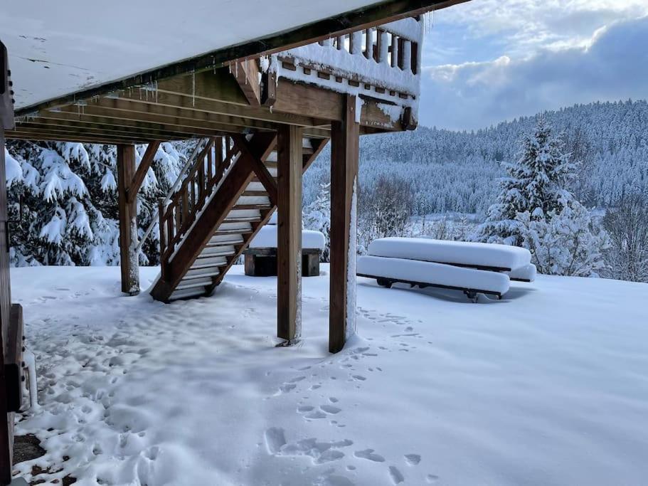 Villa Chalet Situe Au Grand Valtin Ban-sur-Meurthe-Clefcy Exterior foto